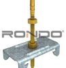 Rondo Furring Channel Direct Fix Clip For Threaded Rod