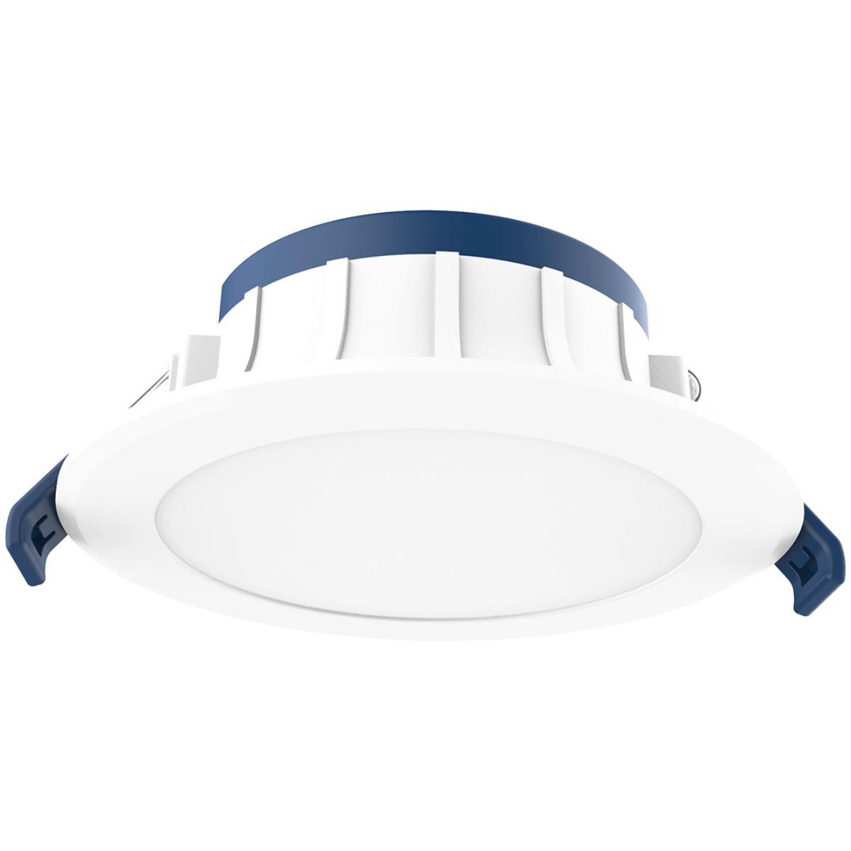 Haneco VIVA-LP, Viva LP series LED Downlight, Residential, 8W, IP44, IC-4, Dimmable, 3000K/4200K/5700K, Flush Diffuser, 90mm cut-out, 113mm Diam x 38mm, White 1 Haneco VIVA-LP, Viva LP series LED Downlight, Residential, 8W, IP44, IC-4, Dimmable, 3000K/4200K/5700K, Flush Diffuser, 90mm cut-out, 113mm Diam x 38mm, White