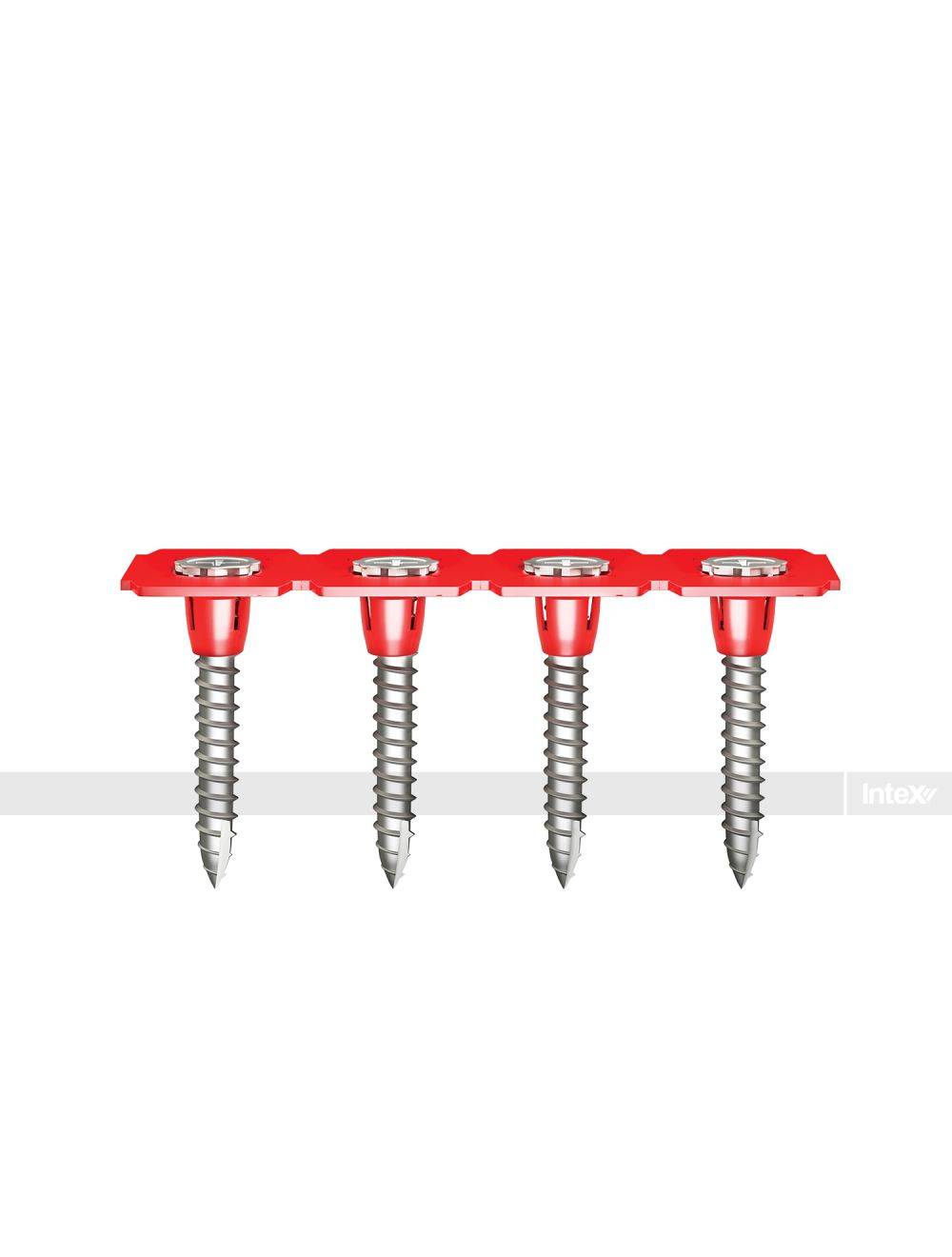 Screws ZIP STRIP Flower Head T17 Class4 8g x 25mm Box of 1000