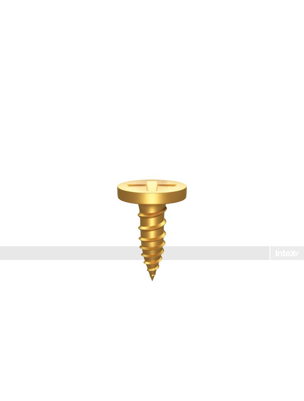 Screws Micro Flat Head Ndle Point 10 x 16mm Box of 1000
