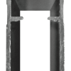 Door channel & wedge set PVC. Suits 0.8mm mesh sheet in standard 70mm door frame - 3100mm.