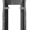 Door channel & wedge set PVC. Suits 0.8mm mesh sheet in standard 70mm door frame - 3100mm.