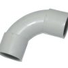Solid elbow pvc 90 deg 25mm 20 box CABSE25-P