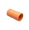 Plain coupling pvc 80mm p/p orange CLI242P80EO