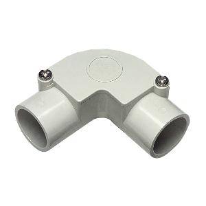 Inspection elbow pvc 25mm grey CLI244/25GY 1 Inspection elbow pvc 25mm grey CLI244/25GY
