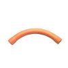 U/g sweep bend pvc 90deg 63mm orange CLI247L63EO