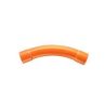 U/g sweep bend pvc 45deg 25mm orange CLI247LH25EO
