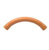U/g sweep bend pvc 90deg 125mm orange CLI247P125EO
