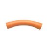 U/g sweep bend pvc 45deg 100mm orange CLI247PH100EO