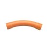 U/g sweep bend pvc 45deg 150mm orange CLI247PH150EO