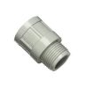 Plain to screwed adaptor pvc 16mm grey CLI263/16GY