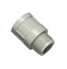 Plain to screwed adaptor pvc 20mm grey CLI263/20GY