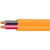 Cable flat 16mm twin orange 500m CBL16TFOR500