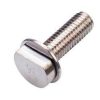 D-head bolt with washer m10thrd 4pk CABDBI-SS-10-30K