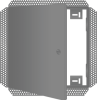 PTC A/P 450 X 450 Metal Door Setbead Standard Lock