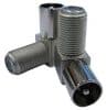 Matchmaster 08MM-A14 Adaptor 'F' Female To IEC Male Right Angle (10 Pack)