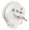 Plug top 32a 250v 3p side entry white HPM106/8WE