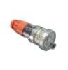 Socket extension ip66 4 pin 32a 500v org CLI56CSC432EO