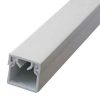 Aust Plastic Profiles CD1616WH White PVC Mini Duct, 4m L x 16mm W x 16mm H