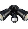 Sensor light 2x11w led 4200k black BRI19245/06