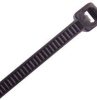Cable tie 140 x 3.6 x 1.2mm black 100pk CABCT140BK/100