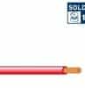 1.5BWRD 0.6/1.0kV V-90 PVC Insulated Building Wire, 1 Core, 1.5 sq-mm x 100m, Red