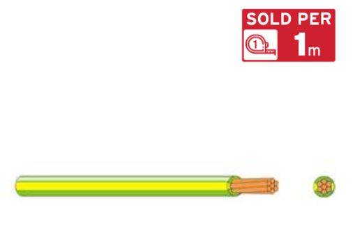 10BWECC500 0.6/1.0kV V-90 PVC Insulated Earth Building Wire, 1 Core, 10 sq-mm x 500m 1 10BWECC500 0.6/1.0kV V-90 PVC Insulated Earth Building Wire, 1 Core, 10 sq-mm x 500m