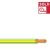 16BWECC500 0.6/1.0kV V-90 PVC Insulated Earth Building Wire, 1 Core, 16 sq-mm x 500m
