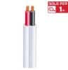 16TFOR500 Twin Flat Cable, 16 sq-mm x 500m, Orange