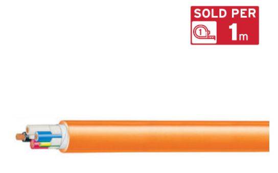 2.53C&EC1KV500 0.6/1kV V-90 PVC Insulated Circular Cable, 3 Core plus Earth, 2.5 sq-mm x 500m 1 2.53C&EC1KV500 0.6/1kV V-90 PVC Insulated Circular Cable, 3 Core plus Earth, 2.5 sq-mm x 500m