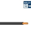 4BWBK 0.6/1.0kV V-90 PVC Insulated Building Wire, 1 Core, 4 sq-mm x 100m, Black