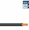 6BWBK 0.6/1.0kV V-90 PVC Insulated Building Wire, 1 Core, 6 sq-mm x 100m, Black
