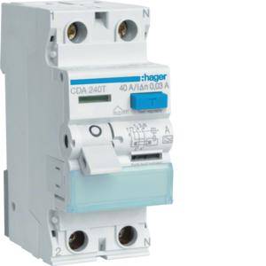 Rcd rccb 4p 25a 30ma a-class HAGCDA425T 1 Rcd rccb 4p 25a 30ma a-class HAGCDA425T