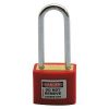Lockout safety padlock 50x5mm shackle CIRSLP150-RED