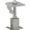 Univ 30-46mm mid clamp c/w ground clip CLEC-U/30/46-G