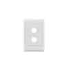 Plate grid & surr 2g std black CLI2032VHBK
