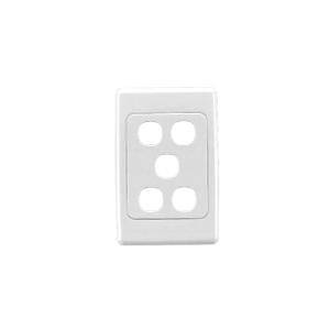 Plate grid & surr 5g std white CLI2035VHWE 1 Plate grid & surr 5g std white CLI2035VHWE