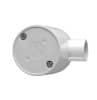 Junction box round deep pvc 20mm 1way CLI240/20/1DGY