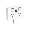 Twin socket usb type c fast 25w vw CLI3025USBCVW