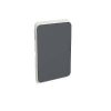 Skin switch blank plate v/h anthracite CLI3040CAN