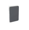 Skin switch blank plate v/h anthracite CLI3040CAN