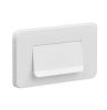 Cable entry plate horiz mount v/wht CLI3040CEPVW