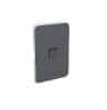 Skin switch v/h 1g rocker anthracite CLI3041CAN