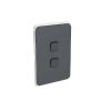 Skin switch v/h 2g rocker anthracite CLI3042CAN