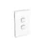 Skin switch v/h 2g rocker white CLI3042CVW