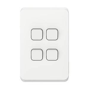 Switch vert 4g 10ax 250v CLI3044VAXW 1 Switch vert 4g 10ax 250v CLI3044VAXW