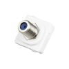 Mech socket 75ohm f type pay tv white CLI30PFMWE
