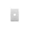 Plate only 1gang std ptn white CLI31VHWE