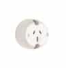 Surface socket 3pin 15a 250v white CLI413/15WE