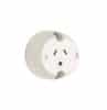 Surface socket 3pin rnd earth 10a 250v CLI413LWE